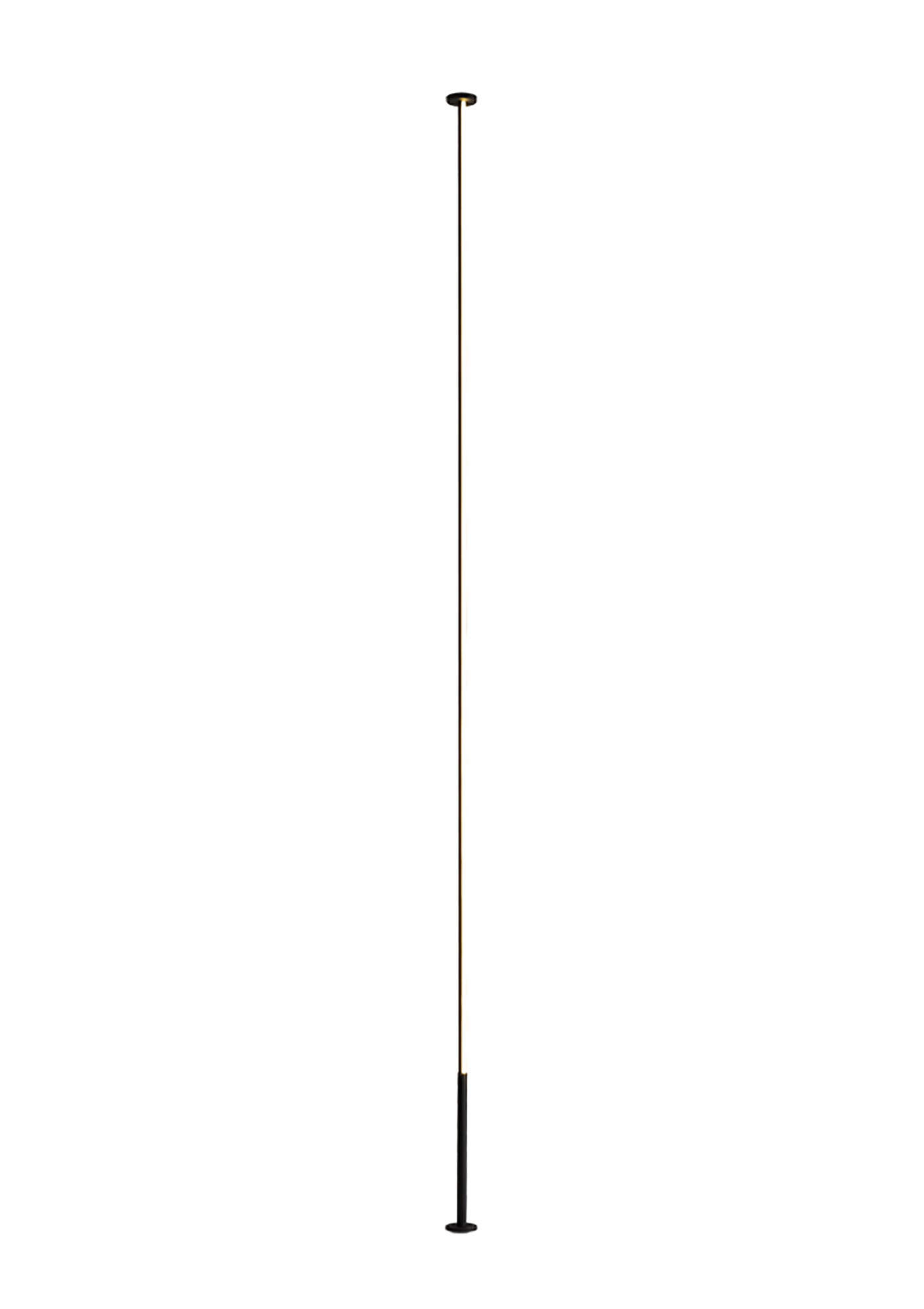 M7359  Vertical Floor Lamp 1 Light 36W LED Black